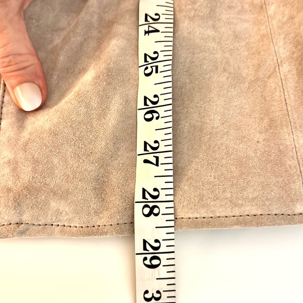 VTG Randolph Duke Genuine Suede Embroidered Western Jacket Leather Coat SIZE 12 - Picture 15 of 15